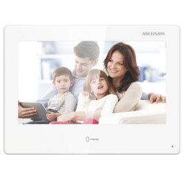 Hikvision Station principale 7 pouces TFT Wi-Fi RJ-45 Blanc