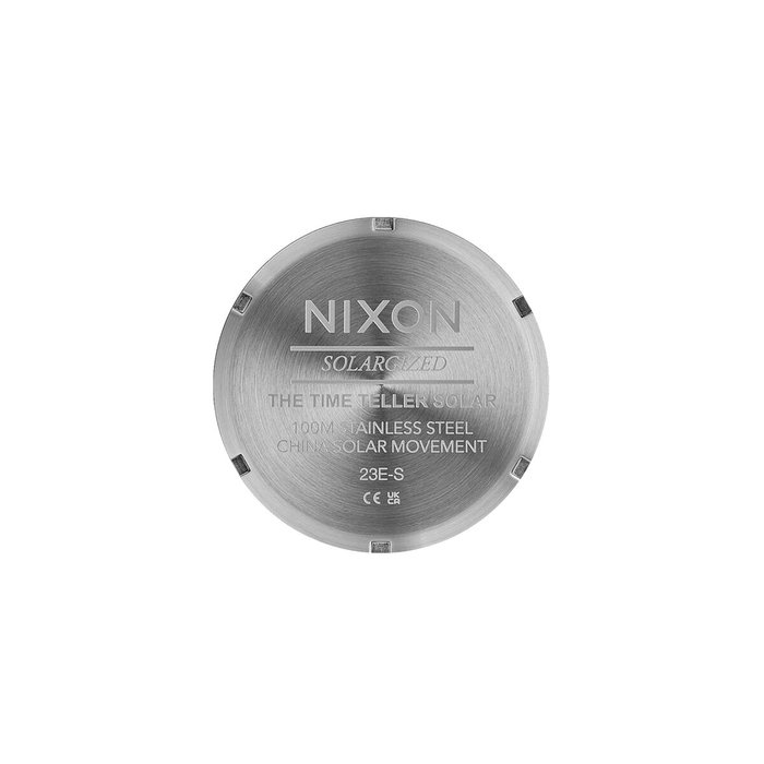 Montre Homme Nixon TIME TELLER SOLAR Argenté Montre Homme Nixon TIME TELLER SOLAR Argenté