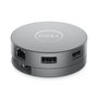 Dell DA310 - Adaptateur USB-C 7-en-1 Multiport Compact avec Passerelle 90W - 2 x USB-A 3.2, USB-C 3.2, HDMI 2.0, DisplayPort, VGA, RJ-45 - Pour Ordinateur Portable