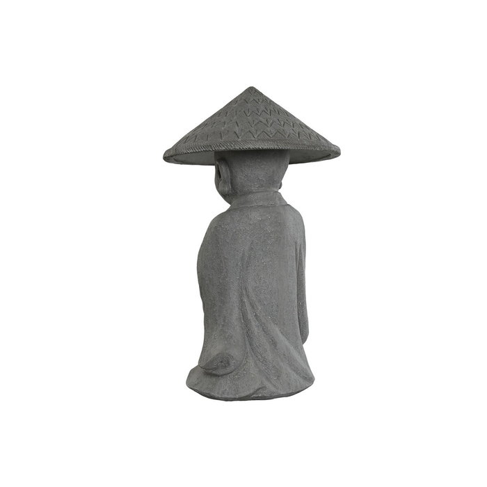 Figurine Décorative Home ESPRIT Gris Moine Oriental 30 x 30 x 51 cm Figurine Décorative Home ESPRIT Gris Moine Oriental 30 x 30 x 51 cm