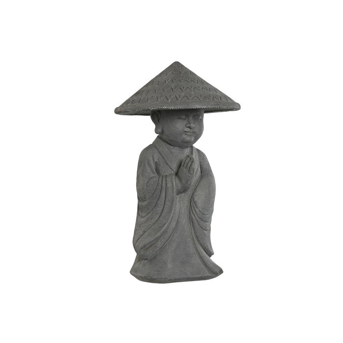 Figurine Décorative Home ESPRIT Gris Moine Oriental 30 x 30 x 51 cm Figurine Décorative Home ESPRIT Gris Moine Oriental 30 x 30 x 51 cm