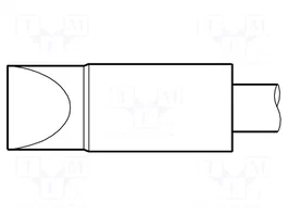 JBC TOOLS Pointe tournevis 10x2,5mm Heavy Duty