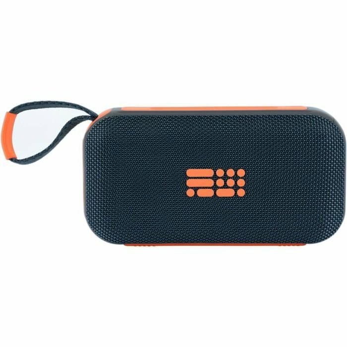 Bigben Party Enceinte Bluetooth Lumineuse Bleu et Orange