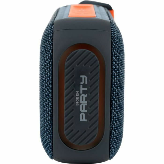 Bigben Party Enceinte Bluetooth Lumineuse Bleu et Orange