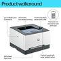 HP Color LaserJet Pro 3202dw - Imprimante Laser Couleur Professionnelle sans fil avec Impression Recto-Verso Rapide jusqu'à 25 ppm