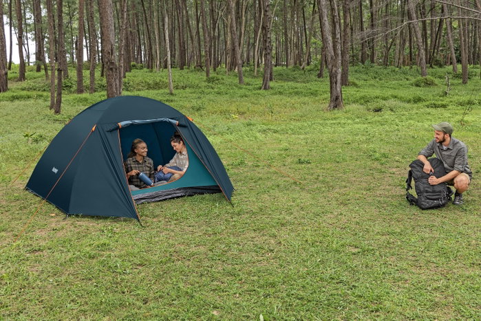 Bestway 68141 Tente Camping Polyester Fibre de Verre 70/210x240x140 cm