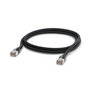 Ubiquiti UISP Câble de brassage extérieur Catégorie 5e RJ45 blindé (STP) pour tout temps - Longueur 2 mètres - Noir