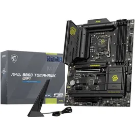 MSI MAG B860 TOMAHAWK WiFi Carte mère ATX LGA 1851 Intel Core Ultra (Série 2), DDR5, 5 Gigabit Ethernet, Wi-Fi 7, M.2, RAID