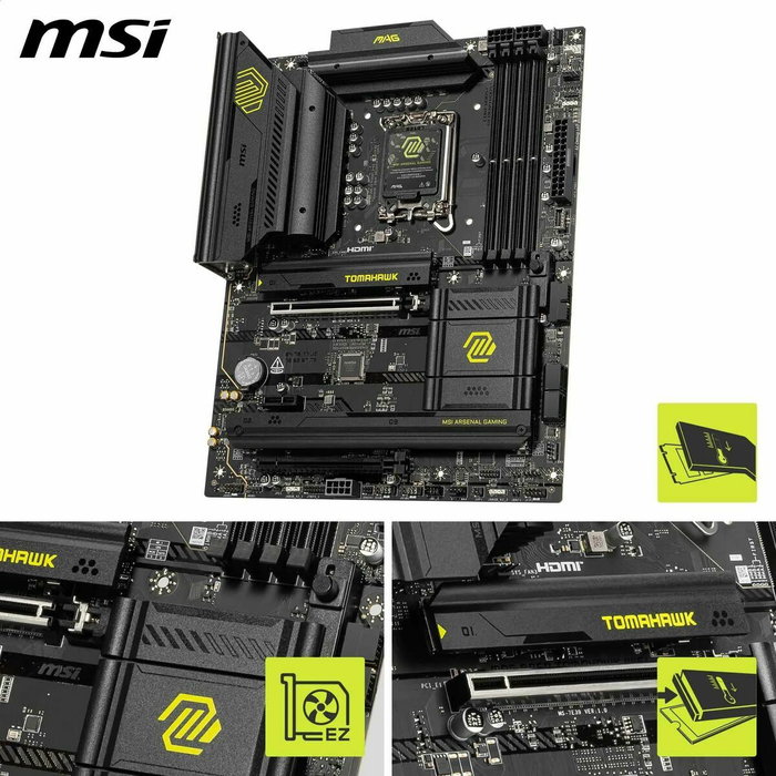 MSI MAG B860 TOMAHAWK WIFI ATX DDR5 LGA 1851