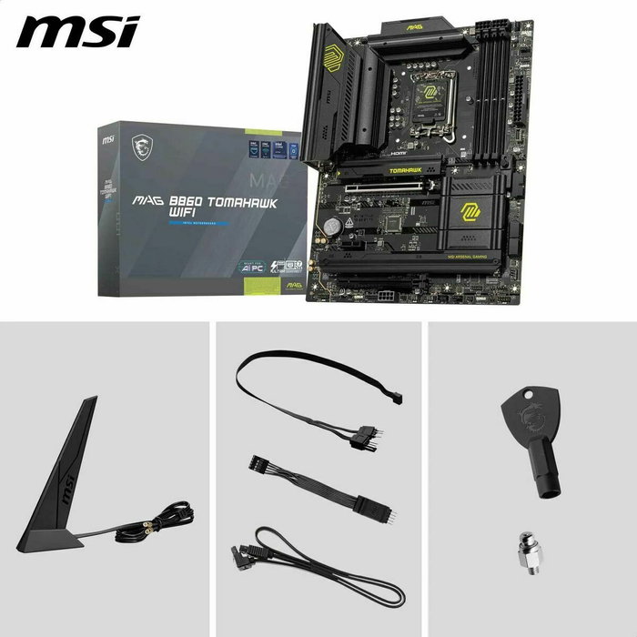 MSI MAG B860 TOMAHAWK WIFI ATX DDR5 LGA 1851