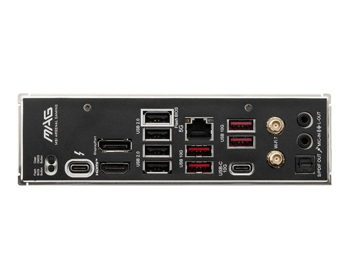 MSI MAG B860 Tomahawk WiFi (911-7E39-06S) Carte mère ATX - Socket LGA 1851, DDR5, PCIe 5.0, Wi-Fi 7, Bluetooth 5.4