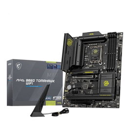MSI MAG B860 Tomahawk WiFi (911-7E39-06S) Carte mère ATX - Socket LGA 1851, DDR5, PCIe 5.0, Wi-Fi 7, Bluetooth 5.4