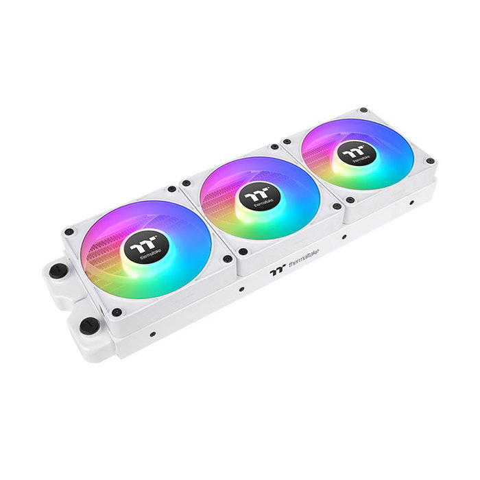 Thermaltake CT140 EX Pack 3 Ventilateurs 140 mm ARGB PWM Blanc Thermaltake CT140 EX Pack 3 Ventilateurs 140 mm ARGB PWM Blanc