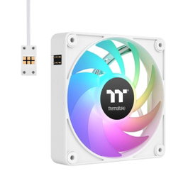 Thermaltake CT140 EX ARGB Pack de 3 Ventilateurs Magnétiques 140mm Blanc