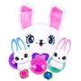 Bizak - Peluche interactive Maman Bunny et ses bébés surprise - Jouet pour enfants à partir de 3 ans