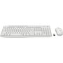 clavier et souris Logitech MK295 Blanc Qwerty Italien