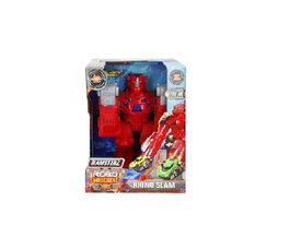 Color Baby Robot Rino Robot Lanceur de Voitures avec Lumières et Sons - Inclut 1 Voiture en Métal - Jouet Enfant 3 ans et plus