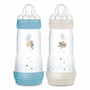 MAM Lot de 2 Biberons Easy Start 320 ml - Océan et Sable