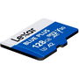 Carte Mémoire Micro SD avec Adaptateur Lexar LMSBLPL128G-BNANG 128 GB