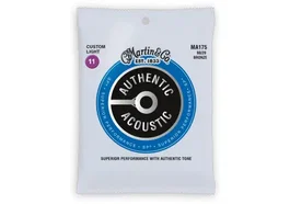Martin Jeu de cordes acoustique Authentic SP Bronze 80/20 Custom Light 11-52