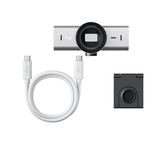 Logitech MX Brio Webcam Ultra HD 4K - Gris