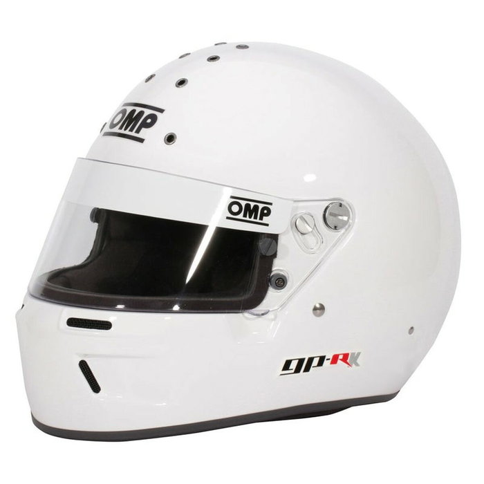 Omp Casque GP-R Karting Blanc Snell K2020 Taille S Omp Casque GP-R Karting Blanc Snell K2020 Taille S