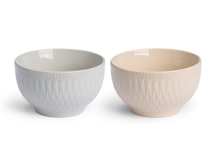 Vessia Bol Petit-déjeuner Assorti 2 Couleurs Claires 650 ml 14x8x14 cm (Set de 24) Vessia Bol Petit-déjeuner Assorti 2 Couleurs Claires 650 ml 14x8x14 cm (Set de 24)