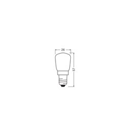 Ledvance/Osram Ampoule LED E14 25W 140Lm 2700K à intensité variable