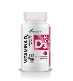 Vitamina D3+Magnesio+Calcio Liberación Sostenida