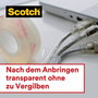 Scotch Crystal Abroller 6-1975D 19mm x 7,5m transparent avec dévidoir