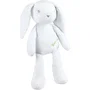 Jemini LUMINOU - Peluche lapin lumineuse enfant - 30 cm - Anti peur du noir - Rechargeable