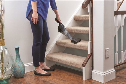 Black+Decker NSVA-315-J - Aspirateur-balai rechargeable 4 en 1 sans fil, batterie Li-ion 10.8V 16.2Wh, multisurface (sols, tapis, escaliers, tissus) Black+Decker NSVA-315-J - Aspirateur-balai rechargeable 4 en 1 sans fil, batterie Li-ion 10.8V 16.2Wh, multisurface (sols, tapis, escaliers, tissus)