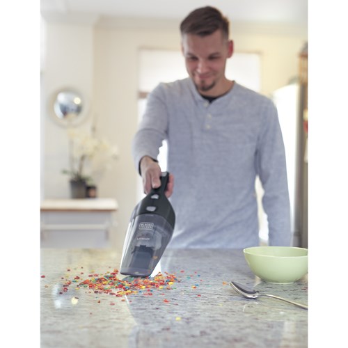 Black+Decker NSVA-315-J - Aspirateur-balai rechargeable 4 en 1 sans fil, batterie Li-ion 10.8V 16.2Wh, multisurface (sols, tapis, escaliers, tissus) Black+Decker NSVA-315-J - Aspirateur-balai rechargeable 4 en 1 sans fil, batterie Li-ion 10.8V 16.2Wh, multisurface (sols, tapis, escaliers, tissus)