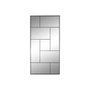 Home ESPRIT Miroir mural Noir 90 x 2 x 180 cm