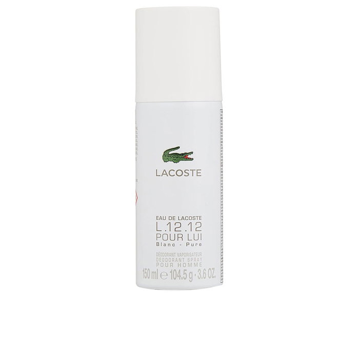 Lacoste L.12.12 Blanc Déodorant en Spray 150 ml