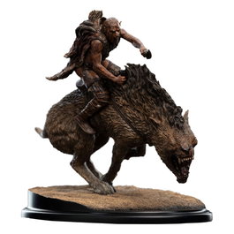 Weta Workshop Le Seigneur des Anneaux statuette Sharkû on Warg 18 cm