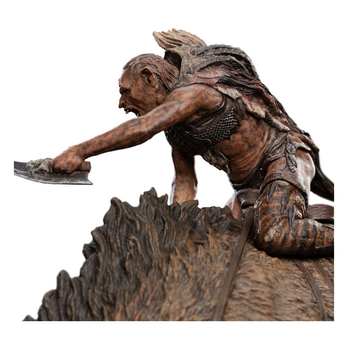 Le Seigneur des Anneaux statuette Sharkû on Warg 18 cm