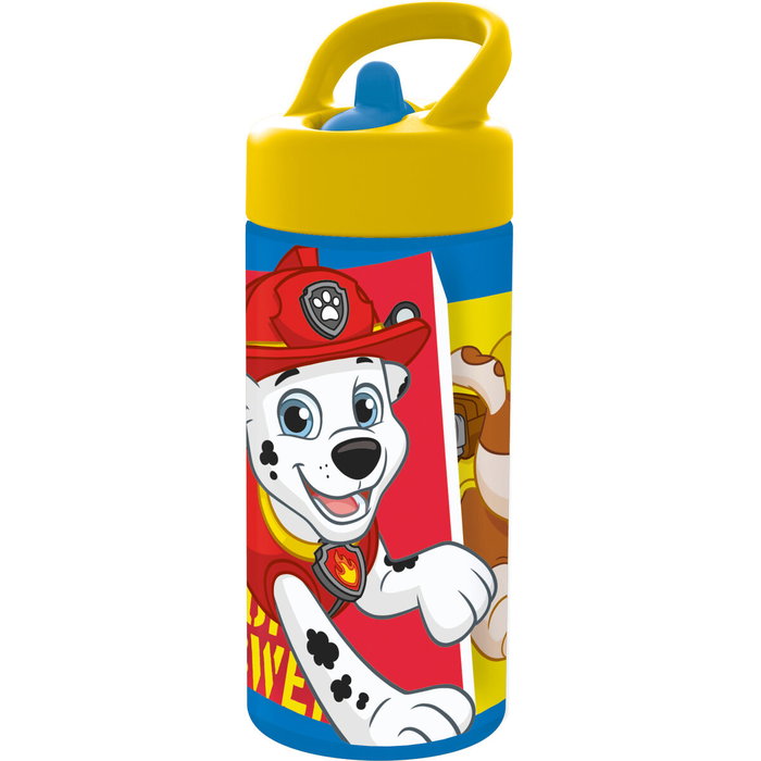 Bouteille d'eau The Paw Patrol Funday Rouge Bleu PVC 410 ml Bouteille d'eau The Paw Patrol Funday Rouge Bleu PVC 410 ml