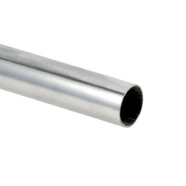 ALK - Tubo Stor - Tube de garde-robe rond chromé Ø25 mm - Longueur 3 mètres - Barre pour armoire et dressing
