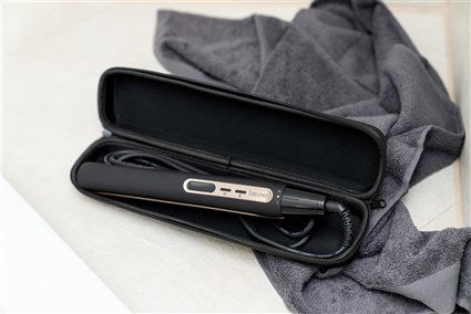 Beurer HS-100 Plaque lissante ionique pour cheveux, chauffe en 12s, pour lissage et création de boucles, style professionnel