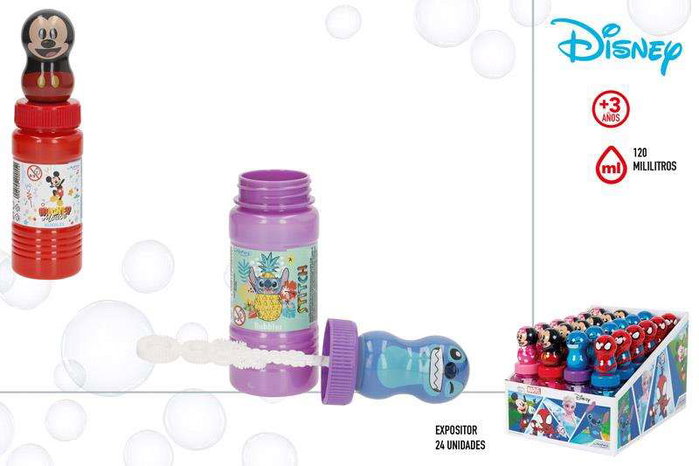 Pompero Disney 120 ml - Modèles assortis - Âge recommandé 3 ans Pompero Disney 120 ml - Modèles assortis - Âge recommandé 3 ans