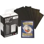 Konix - 100 Pochettes Protection Cartes Matte Sleeves 66x91 mm - Noir - Pour Magic: The Gathering, Pokémon, Lorcana, One Piece, Jeux de Cartes à Collectionner