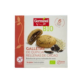 GERMINAL BIO Galettes de quinoa sans gluten garnies de cacao