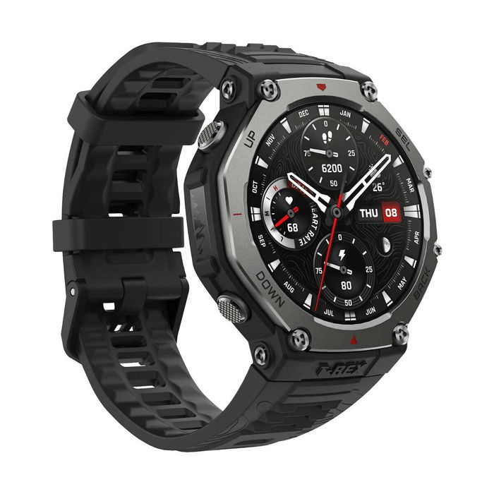 Amazfit W2323GL1N Montre Connectée T-Rex 3 48mm - Noir/Gris