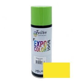 Felton Spray de Peinture Jaune Citron 200ml Finition Professionnelle