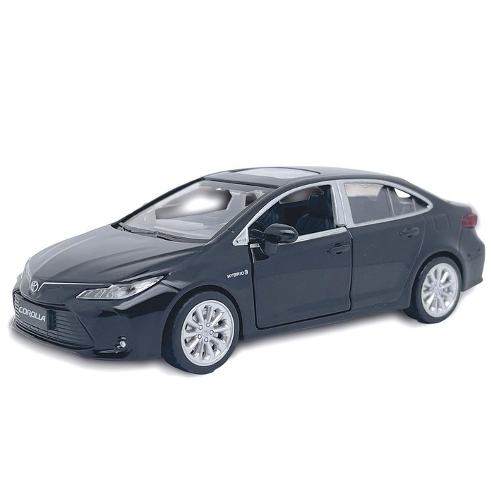 Tachan - Voiture Toy Corolla Hybride Replica 1:32 avec Son et Lumière - Fonction Pullback - Recommandé 3+