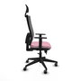 Chaise de Bureau avec Appui-tête Piqueras y Crespo 1D066G1 Rose