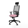 Chaise de Bureau avec Appui-tête Piqueras y Crespo 1D066G1 Rose
