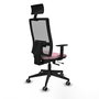 Chaise de Bureau avec Appui-tête Piqueras y Crespo 1D066G1 Rose