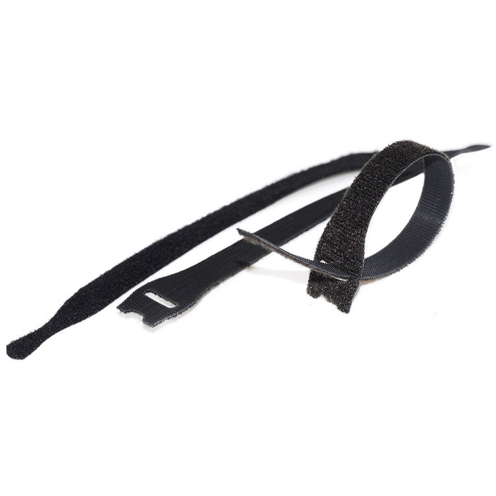 Attaches pour câble en velcro Velcro One-Wrap Strap Noir 13 mm x 20 cm (25 Unités)